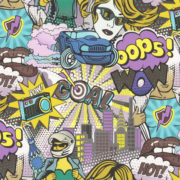 10700-04 Артекс Поп арт обои флизелиновые 1,06*10м/6