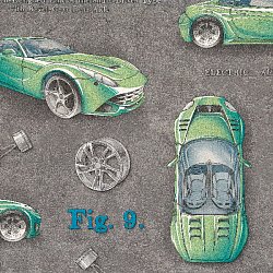 10393-05 Артекс Стритрейсинг обои флизелиновые 1,06*10м/6